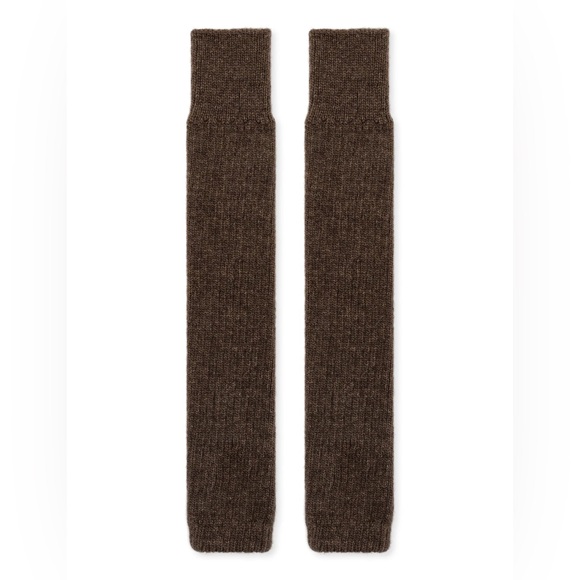 Hansel from Basel Women’s Chocolate Brown Mushy Ribbed Legwarmer Socks- O/S - Picture 1 of 7